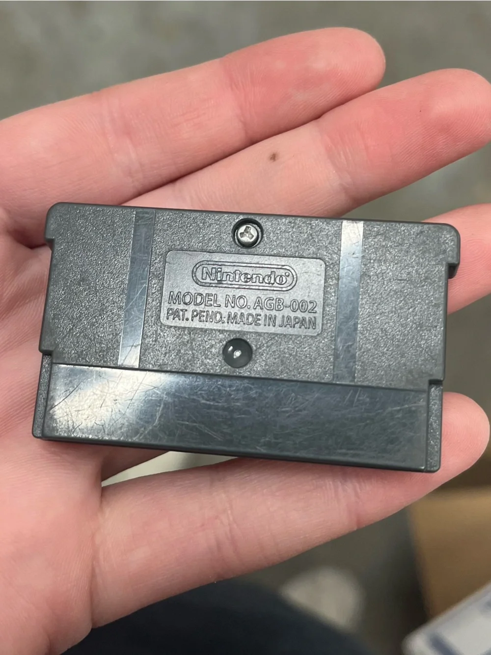 Nintendo Game Boy Advance Cartridge - Gray/Black Fantastic Four